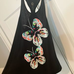 black racerback tank!